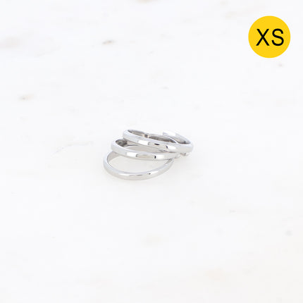 Bague Fidji XS - anneau lisse