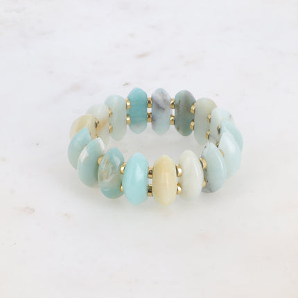 Bracelet élastique - pierres naturelles