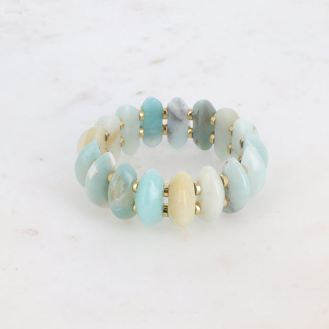 Bracelet élastique - pierres naturelles