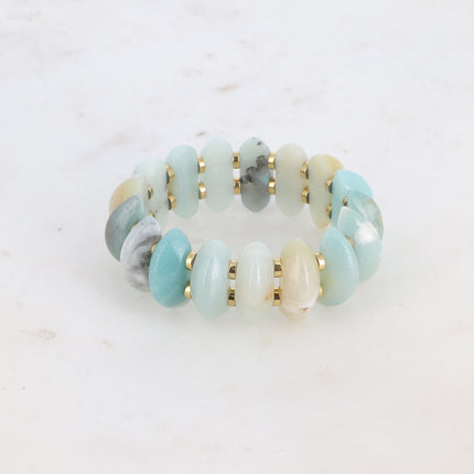 Bracelet élastique - pierres naturelles