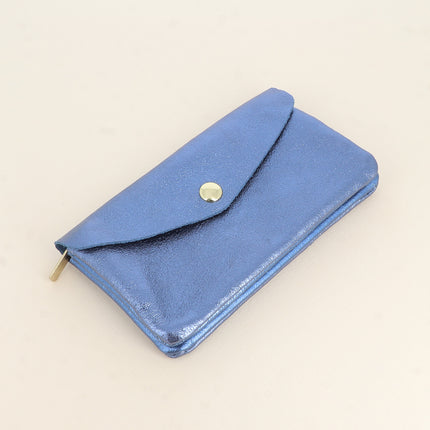 Pochette Barcelone - 1 bouton aimanté, 1 zip et 3 poches