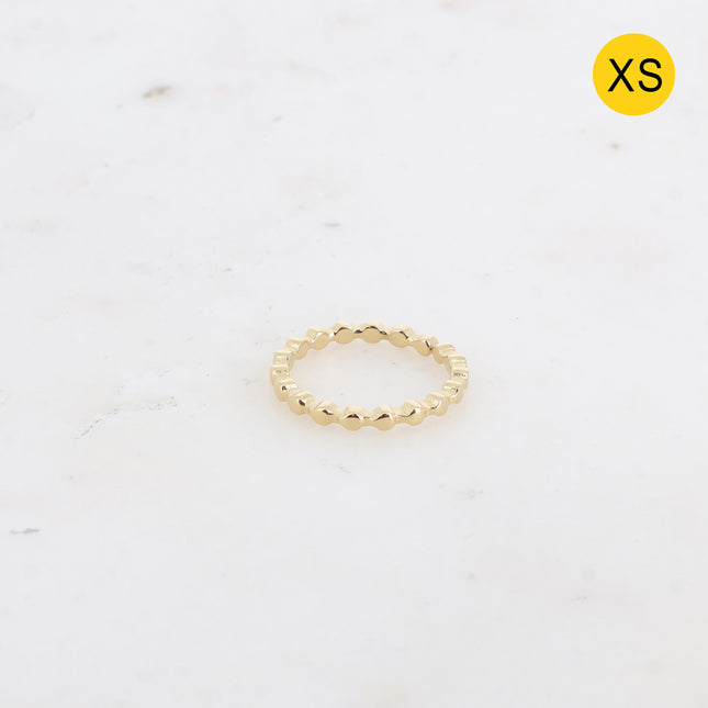 Bague XS - effet bulle