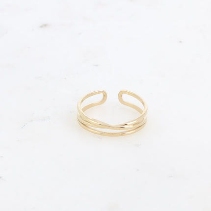 Bague - 3 anneaux entrecroisés