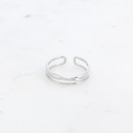 Bague - 3 anneaux entrecroisés