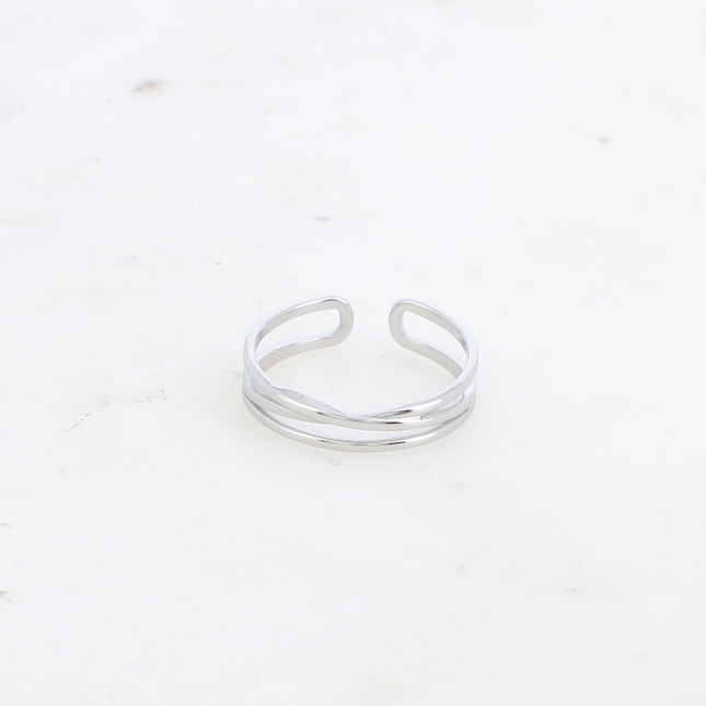 Bague - 3 anneaux entrecroisés