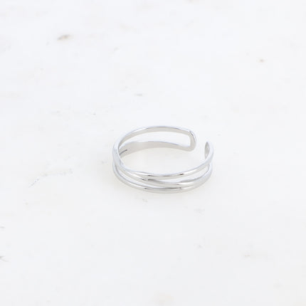 Bague - 3 anneaux entrecroisés