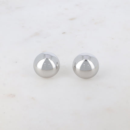 Boucles puces - demi boule 20 mm