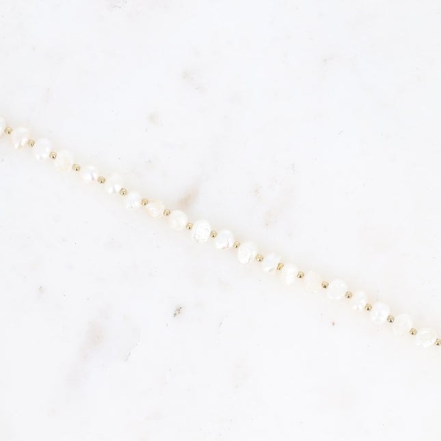 Bracelet Nejma - perles et perles d'eau douce