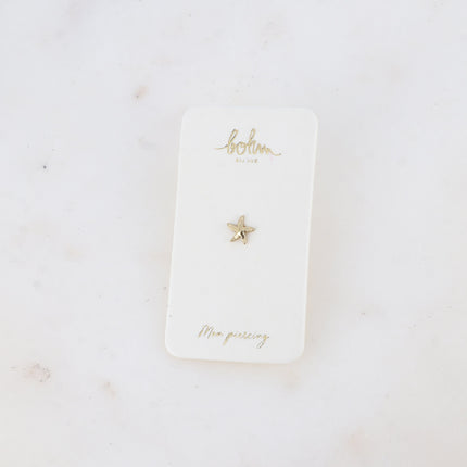 Piercing - fine étoile