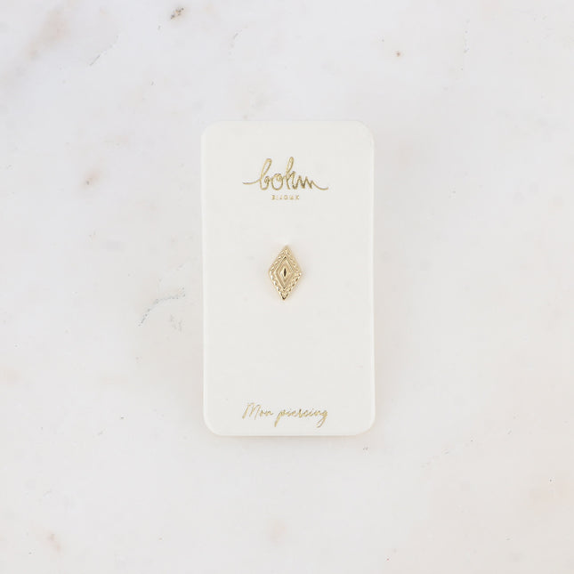 Piercing - textured diamond