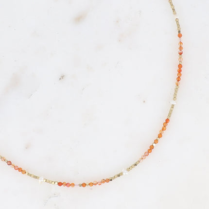 Collier Bracéline - pierres naturelles