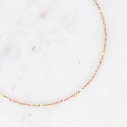 Collier Bracéline - pierres naturelles