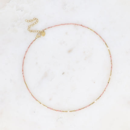 Collier Bracéline - pierres naturelles