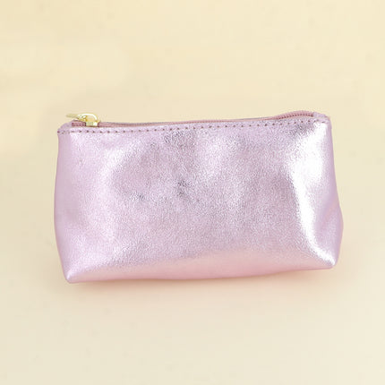 Pochette trousse Belize - 1 compartiment, véritable cuir de vachette, made in Italy