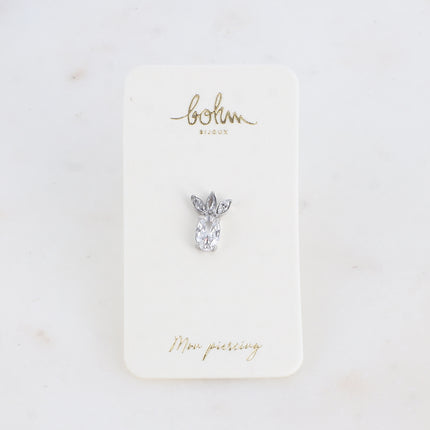 Piercing - ananas en cristaux