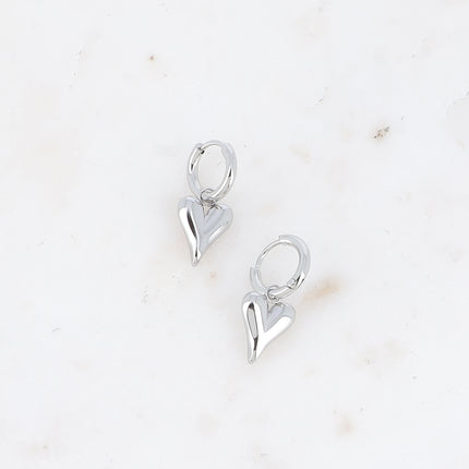 Artley S Creole Earrings - small heart