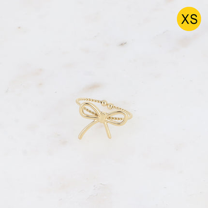 Bague XS - noeud papillon