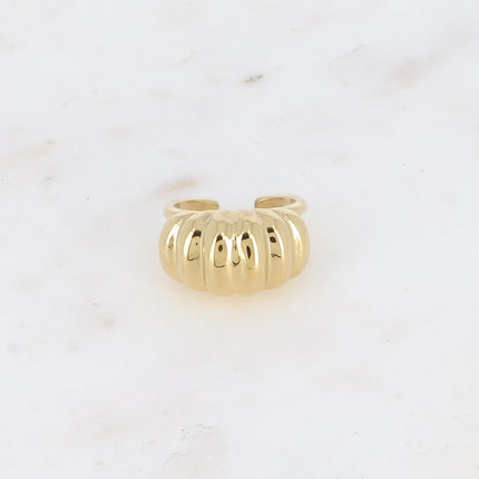 Bague Alba - effet bombée forme coquillage