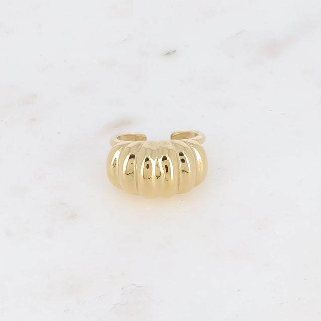 Bague Alba - effet bombée forme coquillage