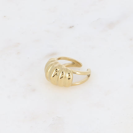 Bague Alba - effet bombée forme coquillage