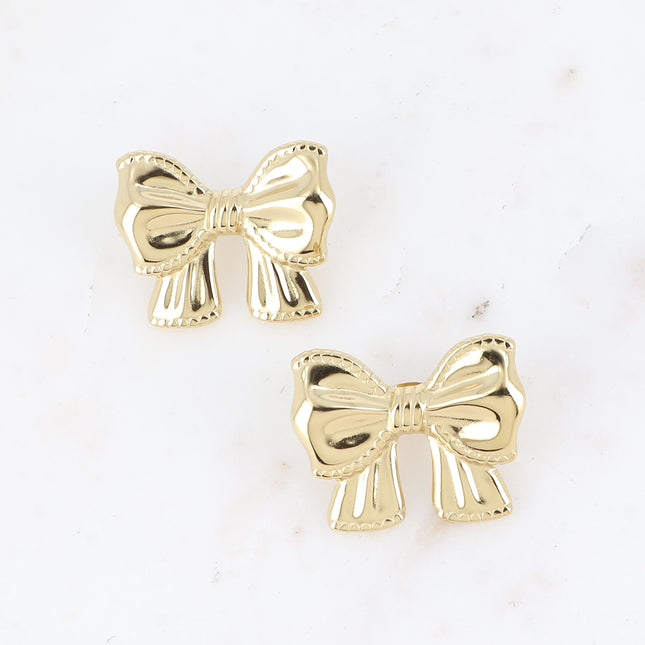 Boucles puces Tatia - noeud papillon