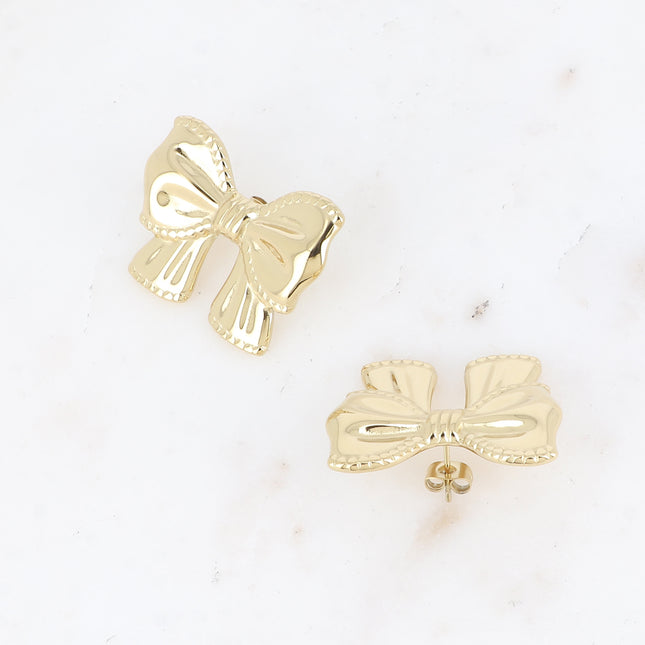 Boucles puces Tatia - noeud papillon