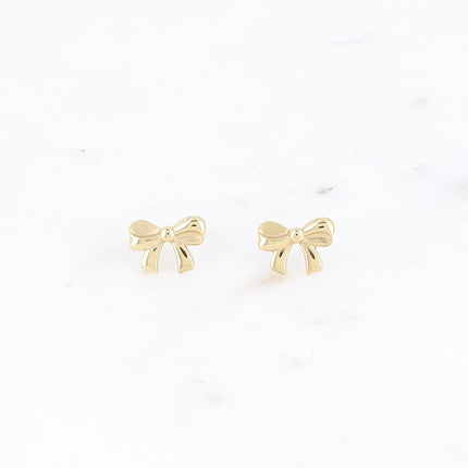 Stud earrings - small bow tie