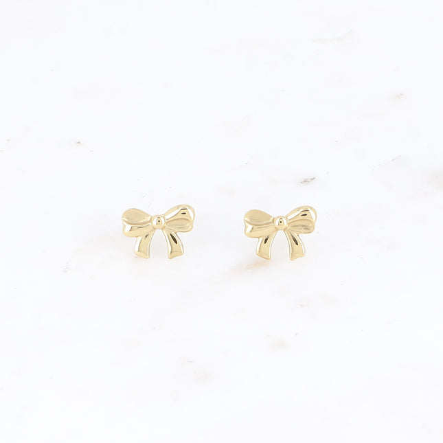 Stud earrings - small bow tie