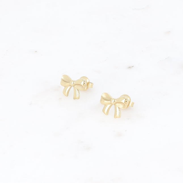 Stud earrings - small bow tie