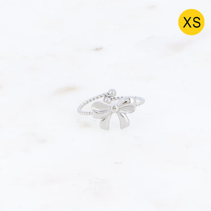 Bague fine XS - noeud papillon