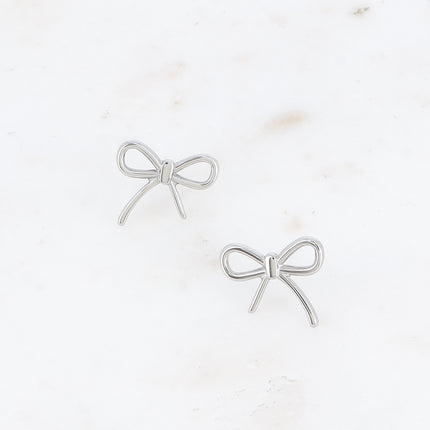 Boucles puces - noeud papillon ajouré