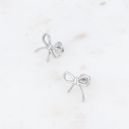 Boucles puces - noeud papillon ajouré