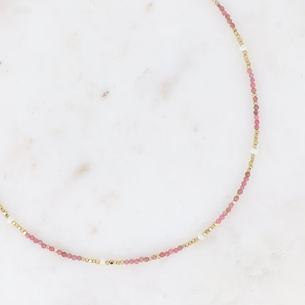 Collier Bracéline - pierres naturelles