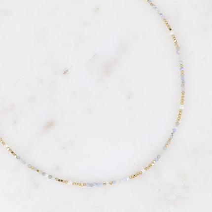Collier Bracéline - pierres naturelles