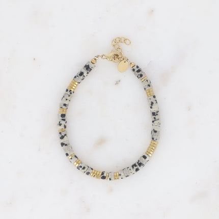 Bracelet Olivine avec pierres
