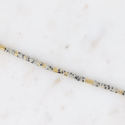 Bracelet Olivine avec pierres