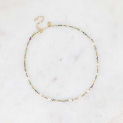 Collier Pricia avec pierres naturelles