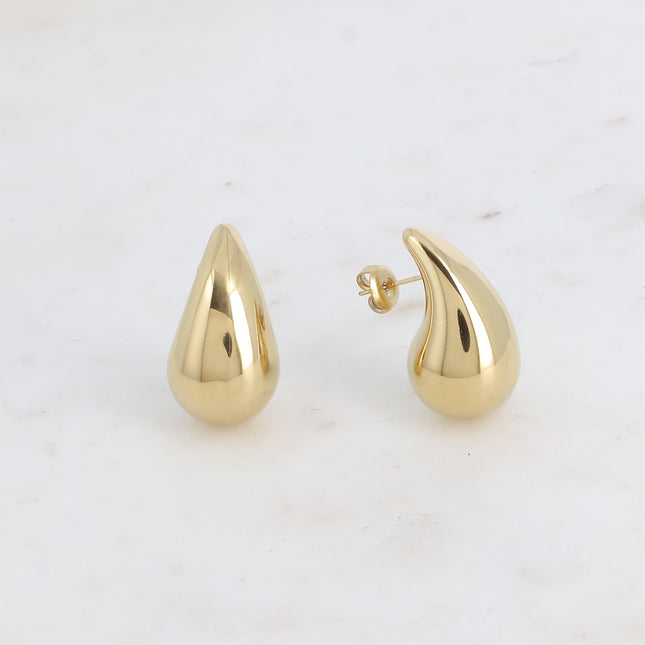 Boucles puces Isaé SM - goutte pendante
