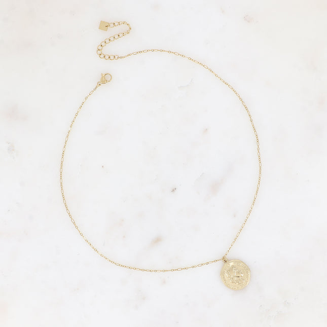 Collier - pendentif pièce de la Confédération Suisse