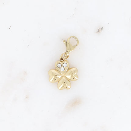 Charm Lola - trèfle et oxydes de zirconium