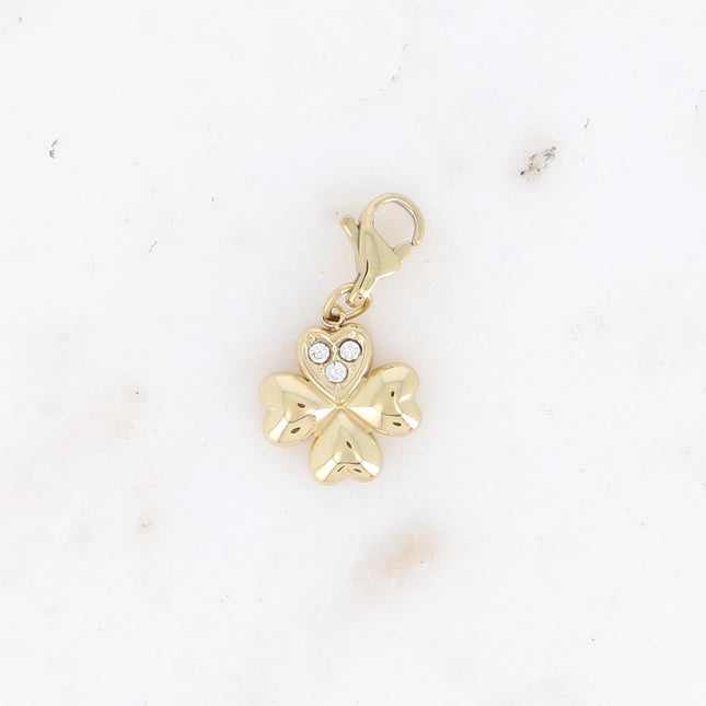 Charm Lola - trèfle et oxydes de zirconium