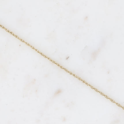 Bracelet Éléona - maille anneaux ovales torsadés fins