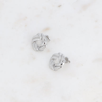 Boucles puces - cercle tressé