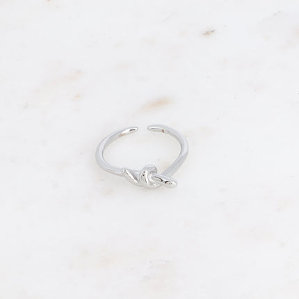 Bague fine Nyssane - motif noeud