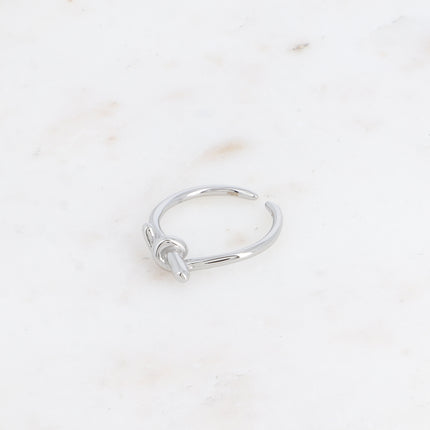 Bague fine Nyssane - motif noeud