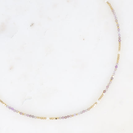 Collier Bracéline - pierres naturelles