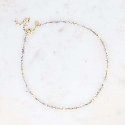 Collier Bracéline - pierres naturelles