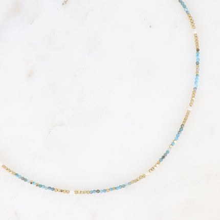Collier Bracéline - pierres naturelles