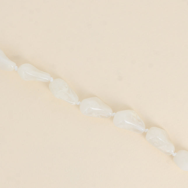 Bracelet sur cordon - morceaux de résine colorée