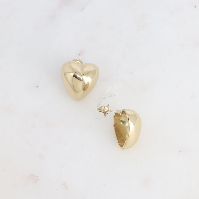 Boucles puces - coeur